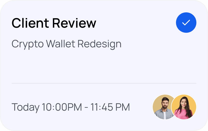 Crypto wallet redesign client review, Pullsy, digital finance, UI/UX design, customer feedback.