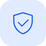 AI Attorney logo featuring a shield and legal symbols for trust and protection.