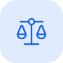AI attorney working on legal case analysis with digital tools.